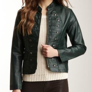 Studded Military Style Jacket